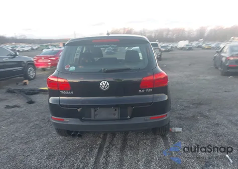 2014 Volkswagen Tiguan S from USA, damaged, VIN WVGAV3AX4EW510547